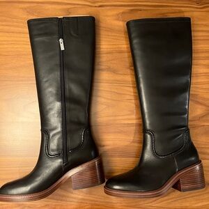 Vince Camuto- Black Knee High Boots
